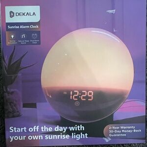 Sunrise Alarm Clock - White
